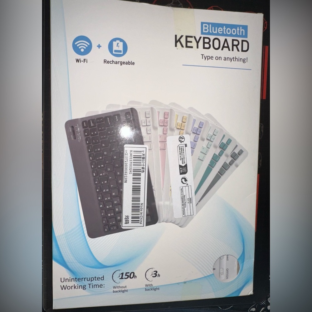 Bluetooth Tablet Keyboard
